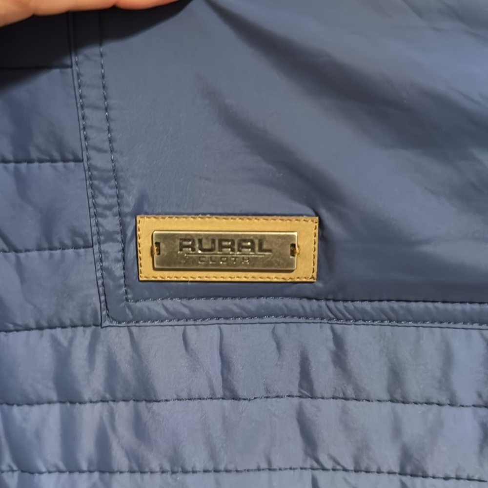NWT Rural Cloth Men's Rider 2XL Vest Outdoor‎ Full Zip Pockets Insulated Quilted - Picture 6 of 15